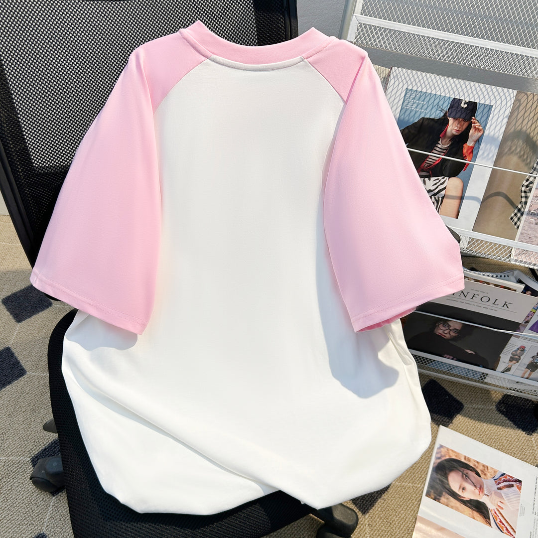 260g Raglan Sleeve short-sleeved T-shirt