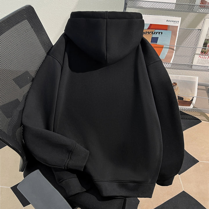 Plush Version-Solid-Colored Hoodie