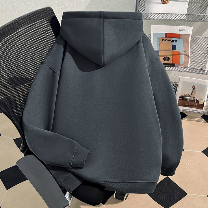 Plush Version-Solid-Colored Hoodie