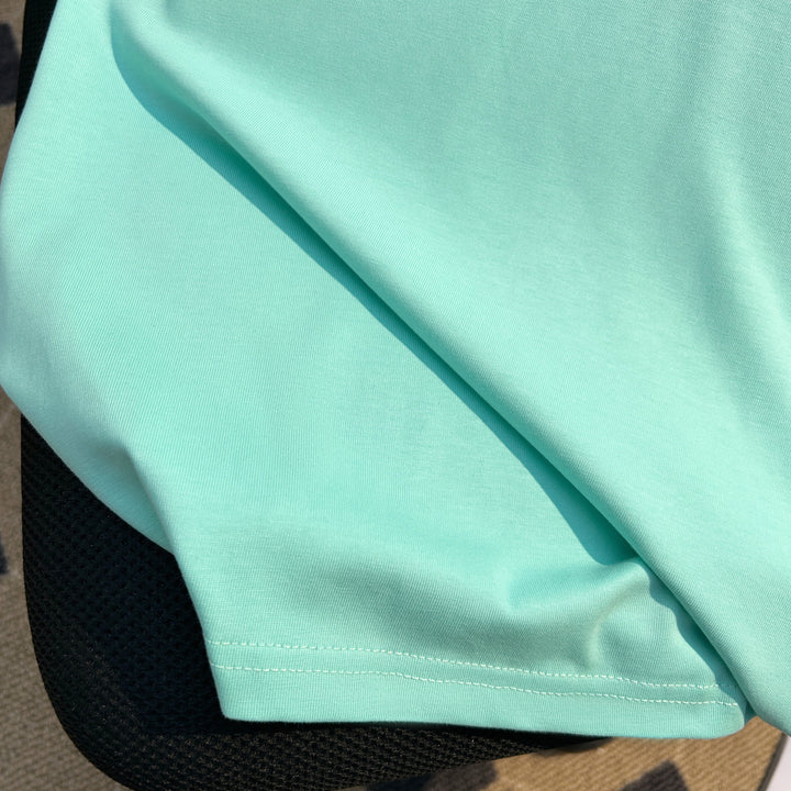 220g-Plain short-sleeved T-shirt