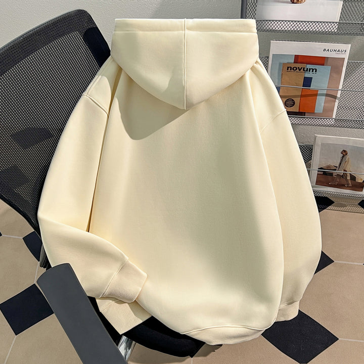 Plush Version-Solid-Colored Hoodie