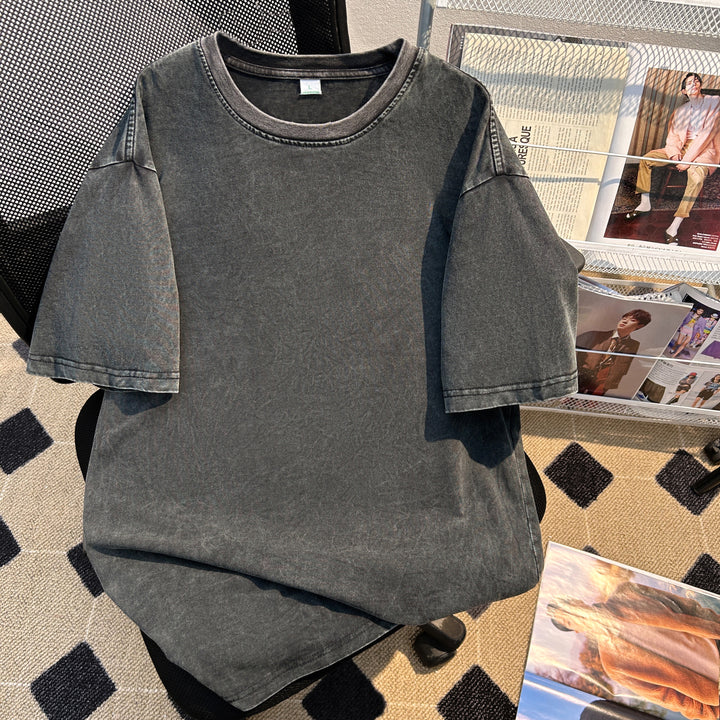 260g Plain short-sleeved T-shirt