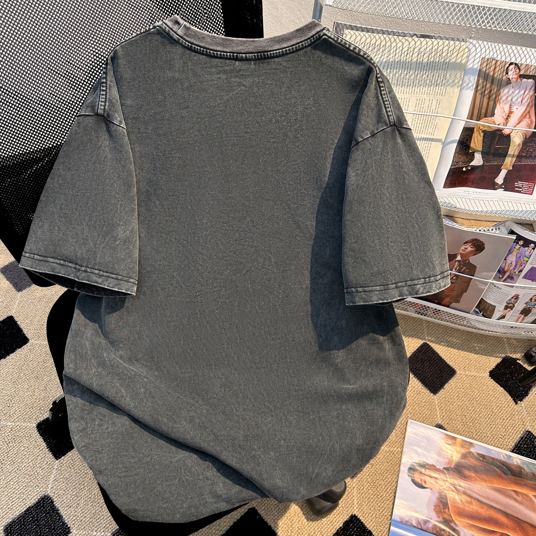 260g Plain short-sleeved T-shirt