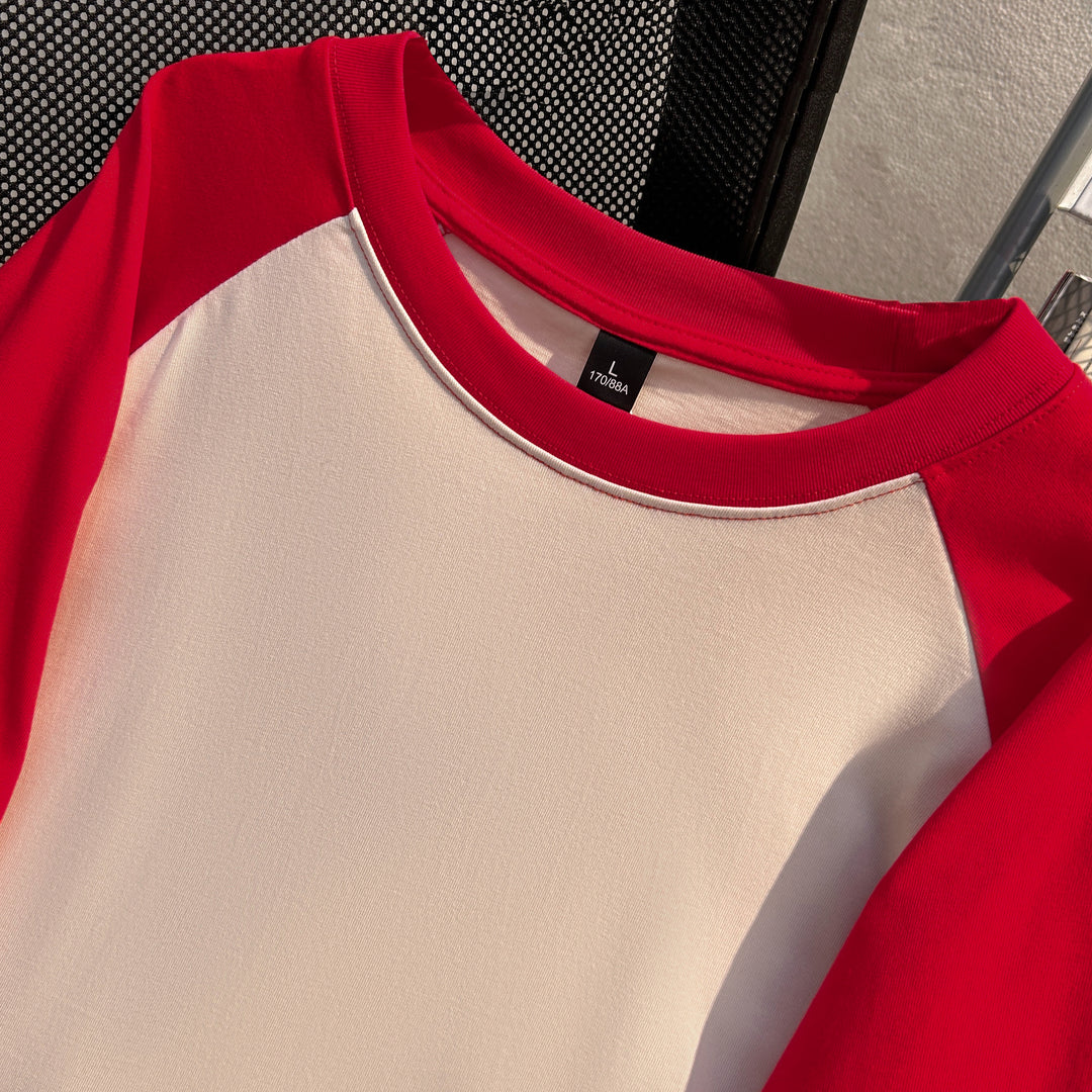 260g Raglan Sleeve short-sleeved T-shirt