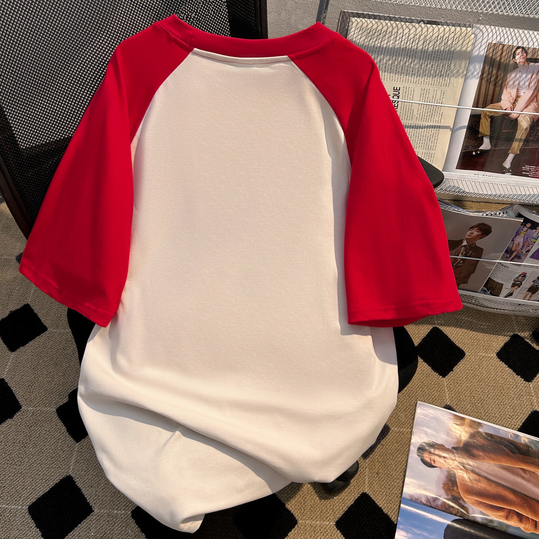 260g Raglan Sleeve short-sleeved T-shirt
