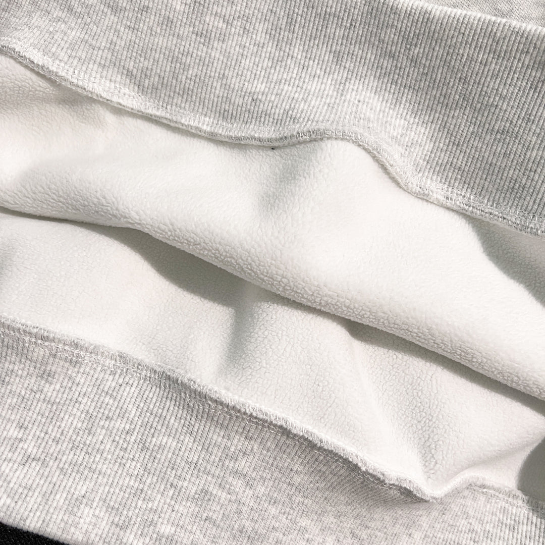 Thin Version-Plain Polo Sweatshirt with Half-Zip