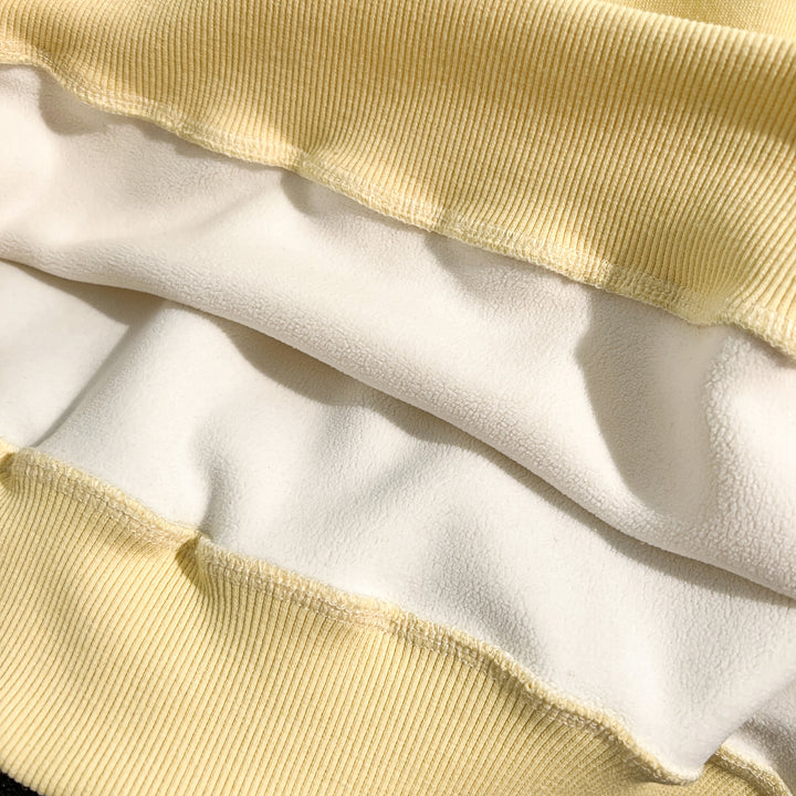 Thin Version-Plain Crew neck pullover sweatshirt