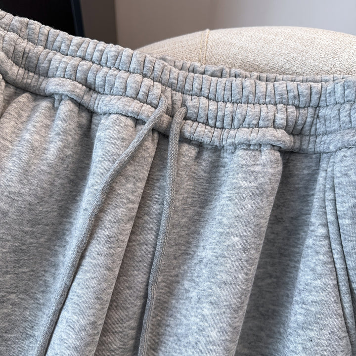 Three-Stripe Straight-Leg Pants