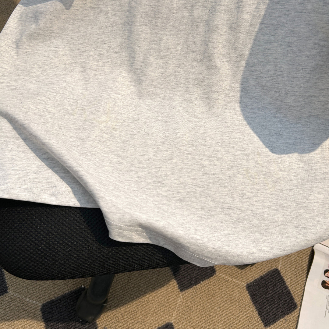 220G Patchwork short-sleeved T-shirt