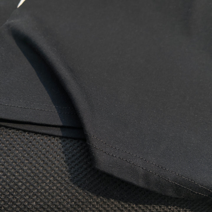 260G Patchwork short-sleeved T-shirt