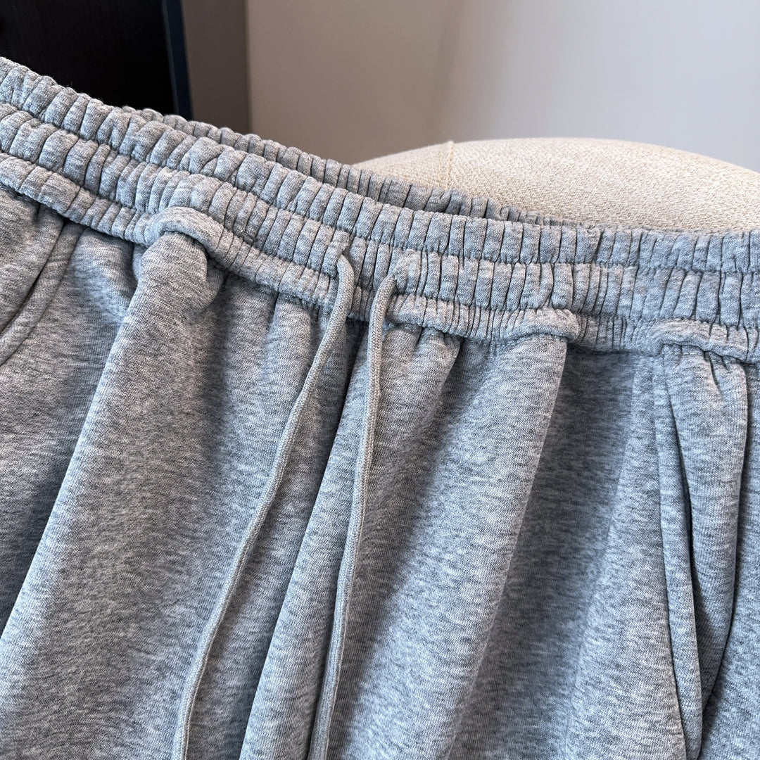 Striped Straight-Leg Pants
