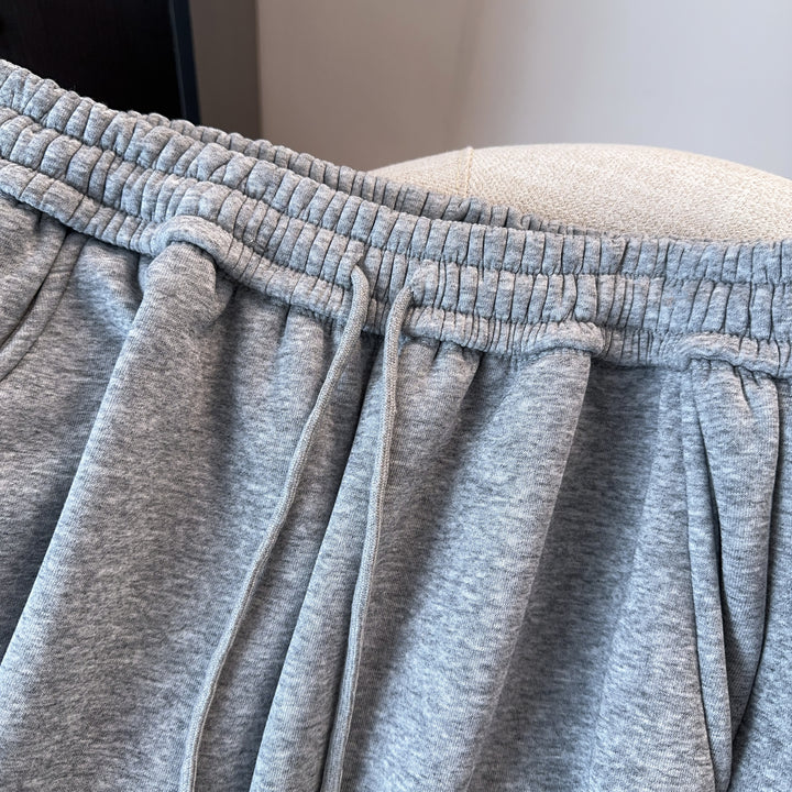 Striped Straight-Leg Pants