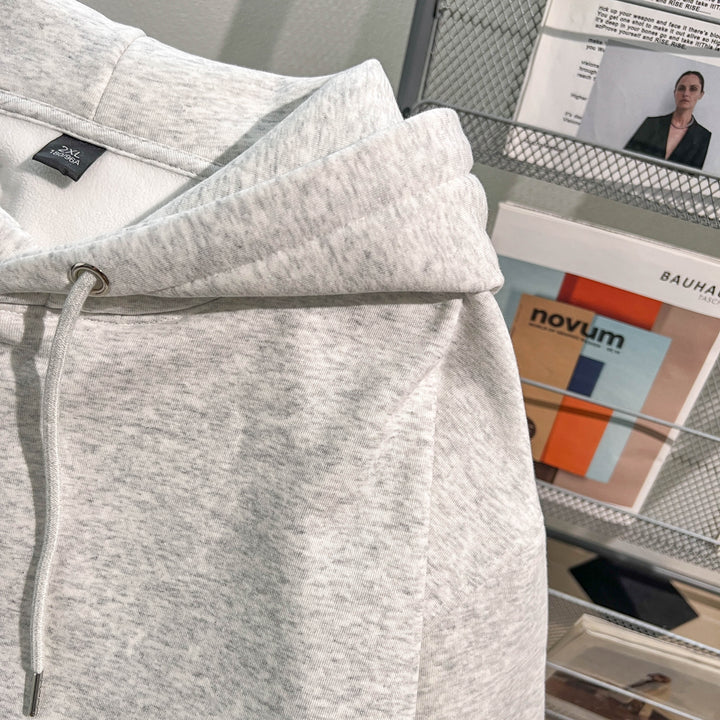Plush Version-Solid-Colored Hoodie