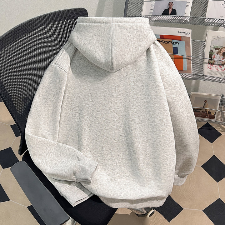 Plush Version-Solid-Colored Hoodie