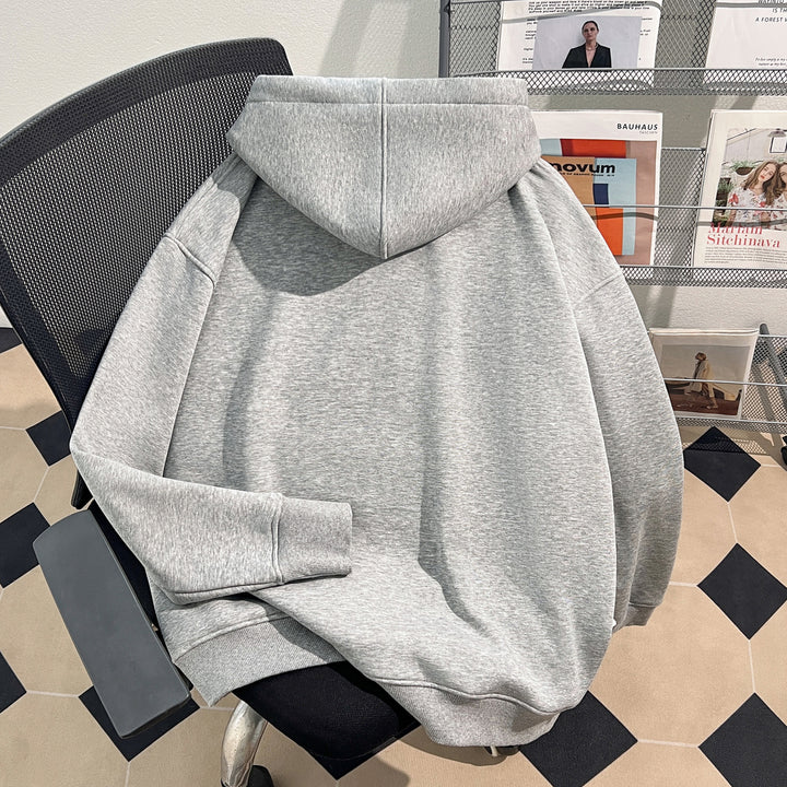 Plush Version-Solid-Colored Hoodie