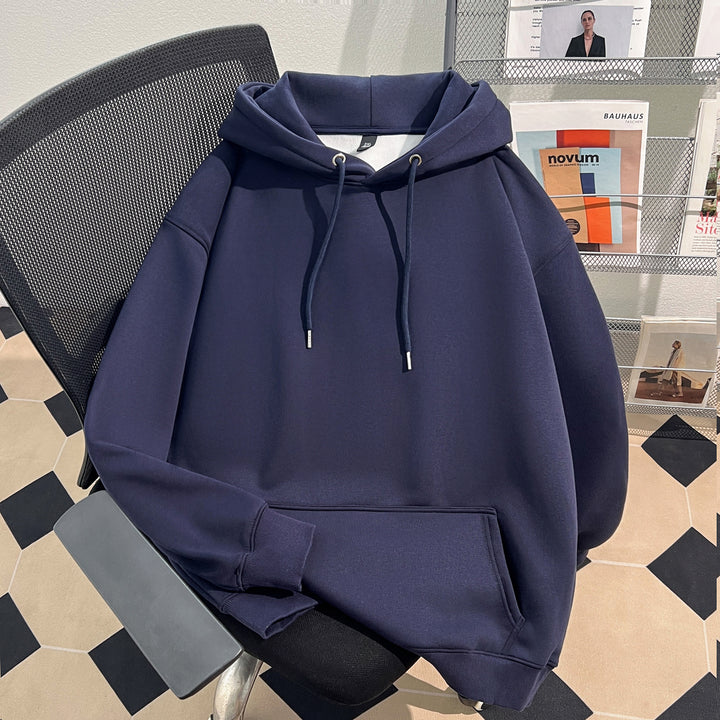 Plush Version-Solid-Colored Hoodie