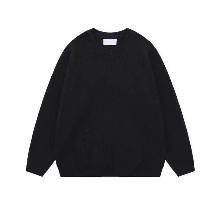Crew neck pullover sweater