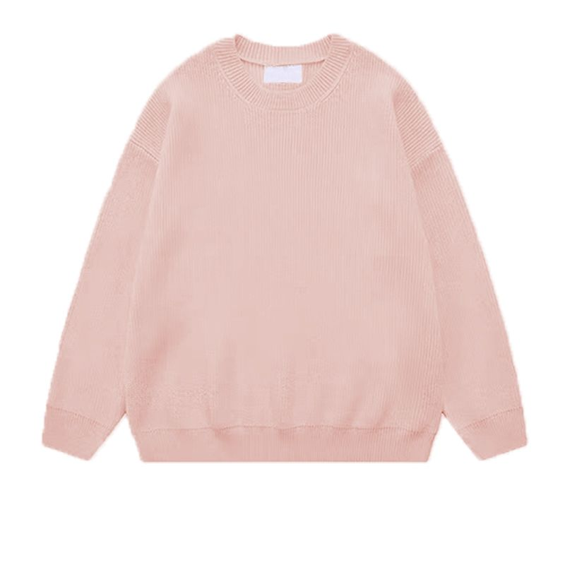 Crew neck pullover sweater