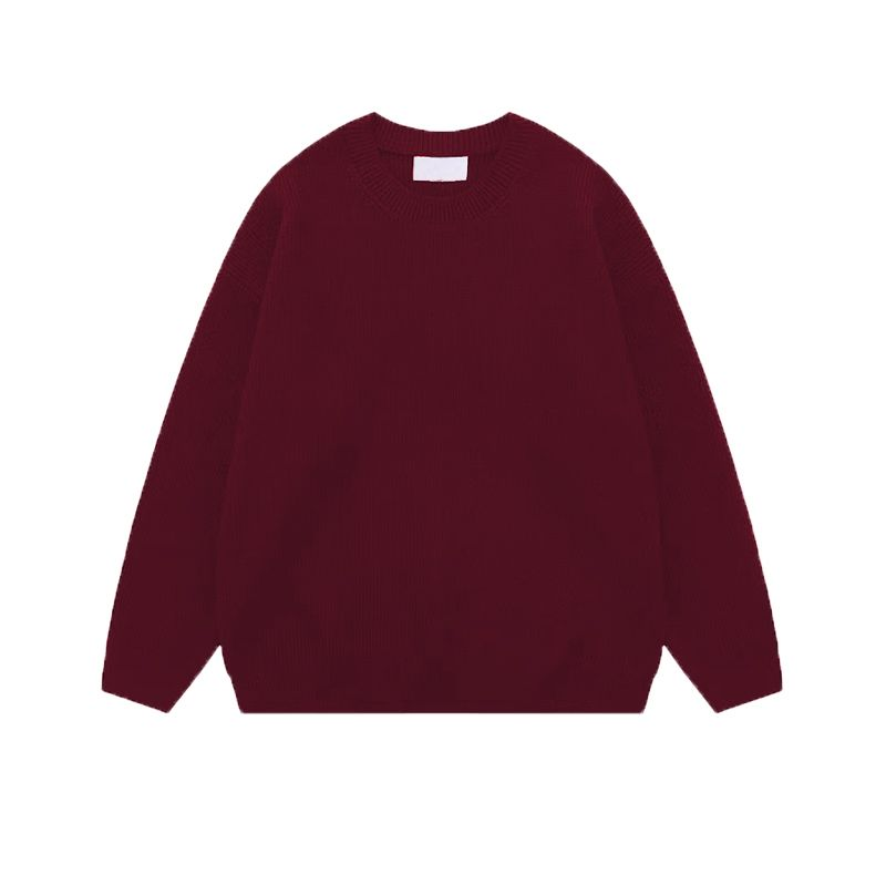 Crew neck pullover sweater